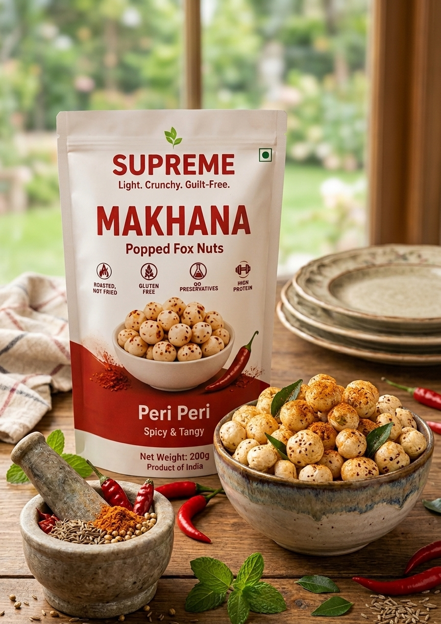Peri Peri Organic Makhana