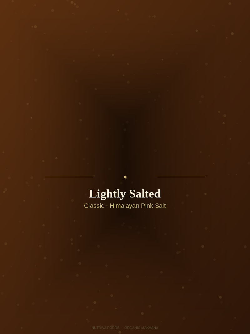 Lightly Salted Organic Makhana