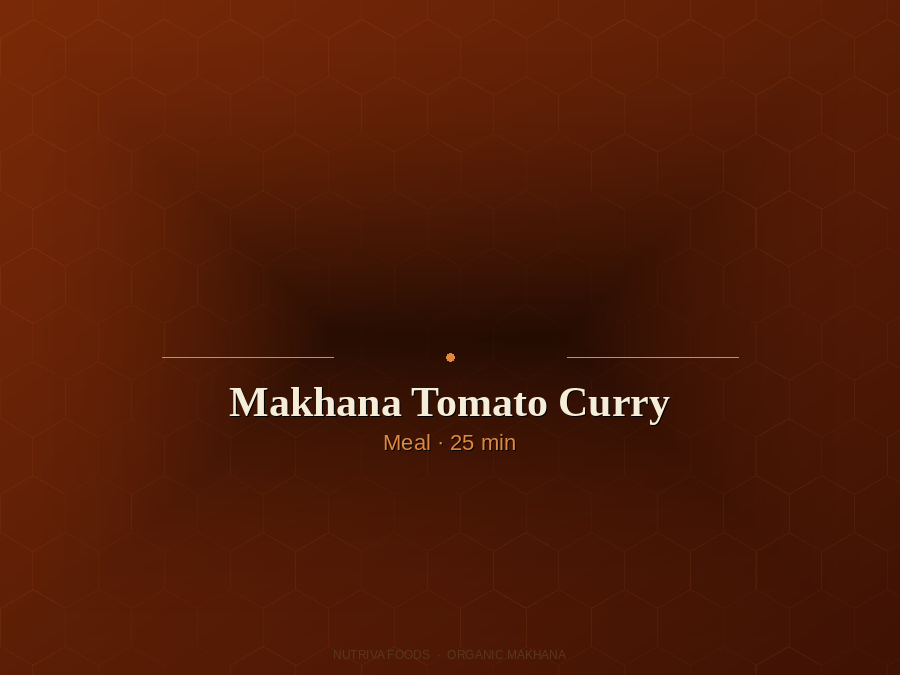 Makhana curry